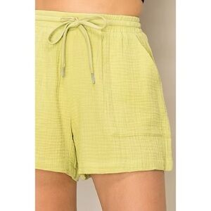 Highwaisted Drawstring shorts
